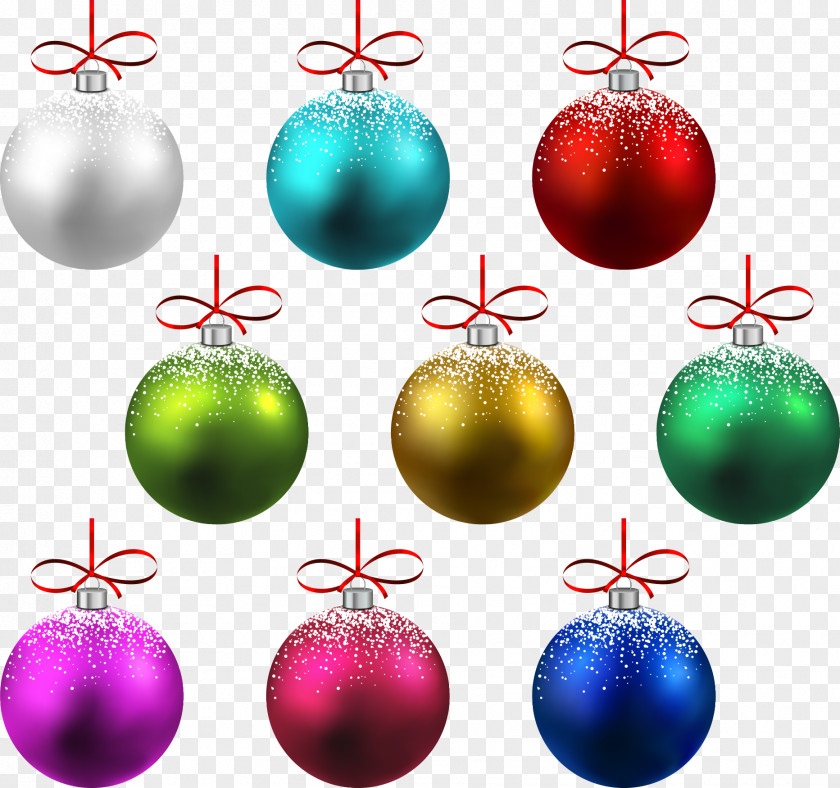 Cartoon Christmas Ball Ornament Decoration Tree PNG