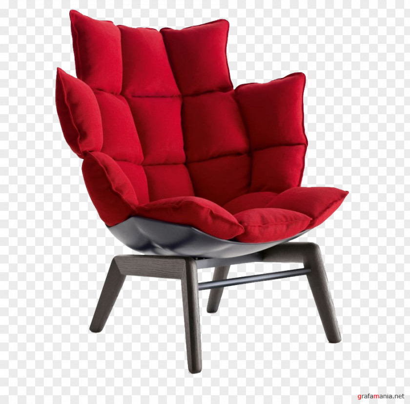 Chair B&B Italia Cushion Furniture PNG