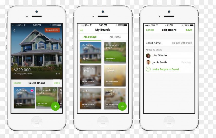 Smartphone Trulia App Store PNG