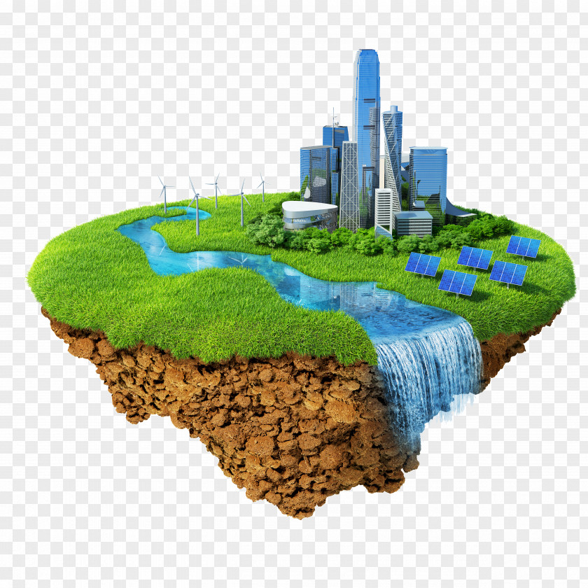 Suspension Island Bhopal Concept Renewable Energy Stock Photography Environmentally Friendly PNG