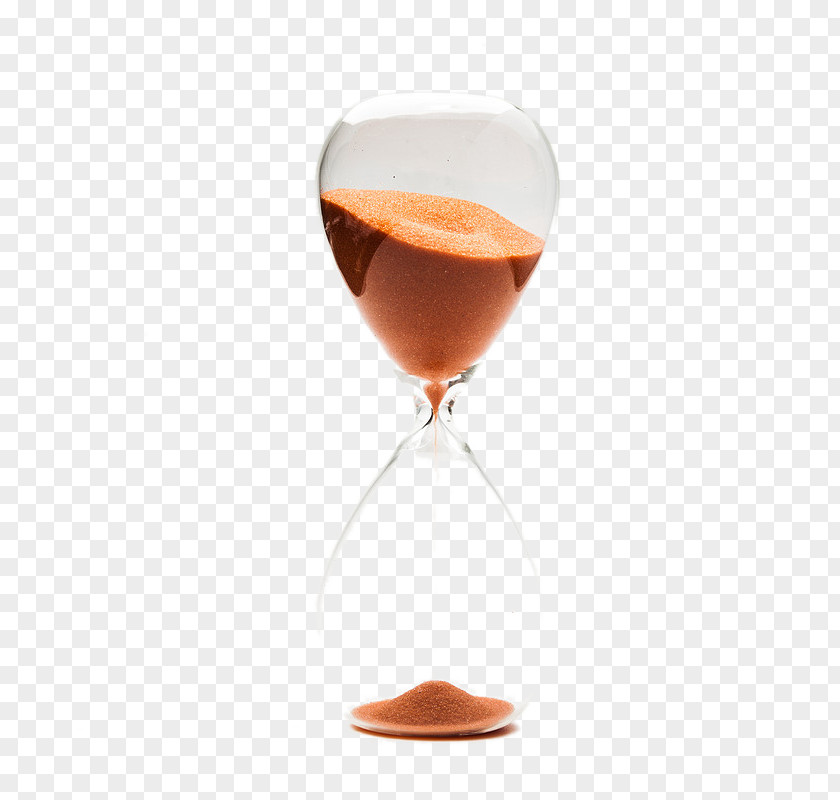 Transparent Hourglass Time Clock PNG