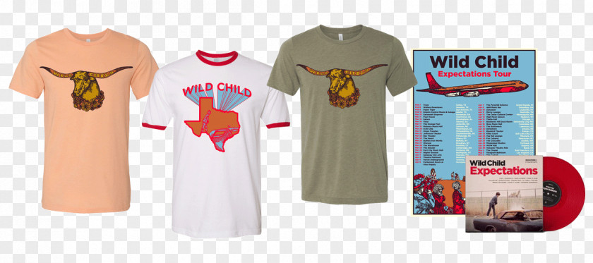 Wild Child T-shirt Austin Crazy Bird Indie Pop PNG