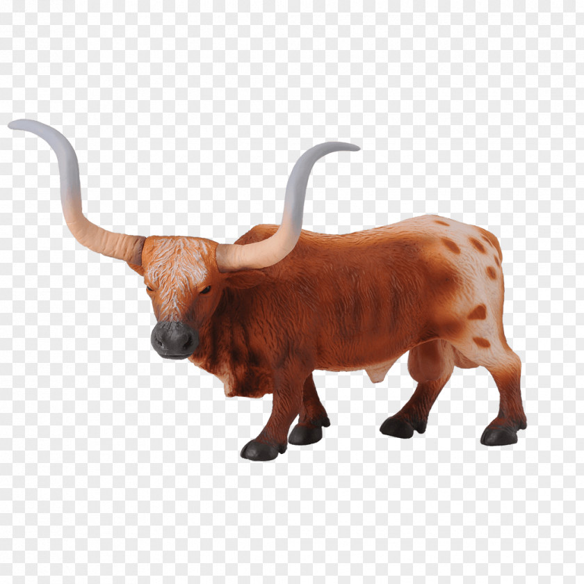 Bull CollectA Farm Life Texas Longhorn #88380 Ankole-Watusi Collect A Hungarian Pig Toy Figure PNG