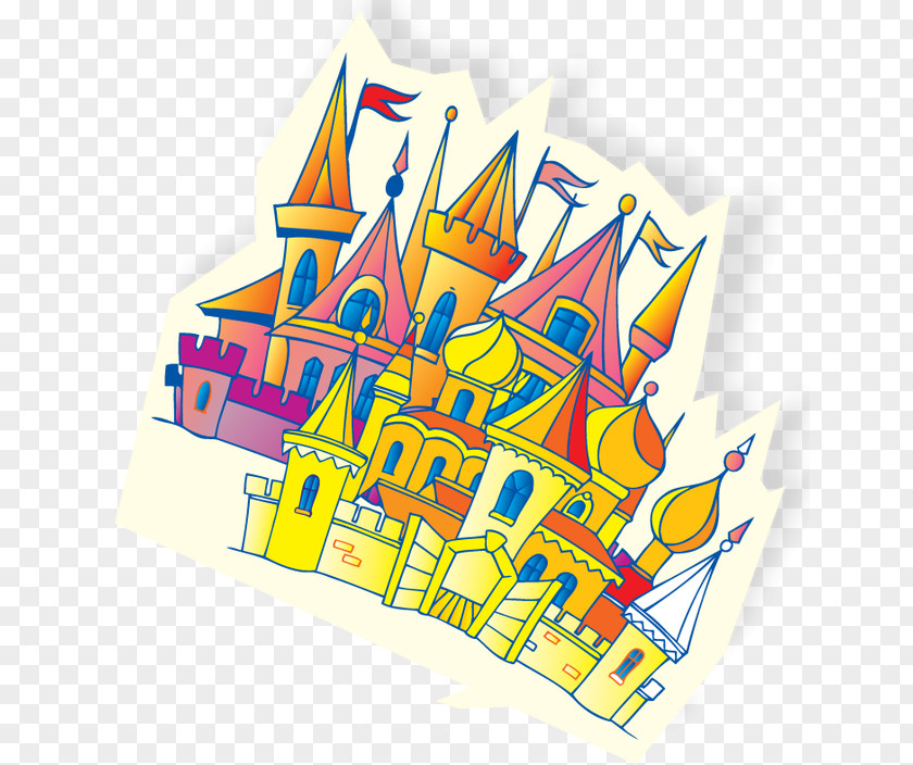 Cartoon Castle Clip Childrens Day Poster PNG