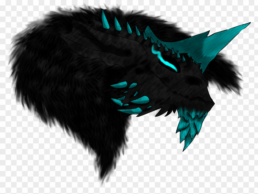 Caustic Fur Turquoise PNG