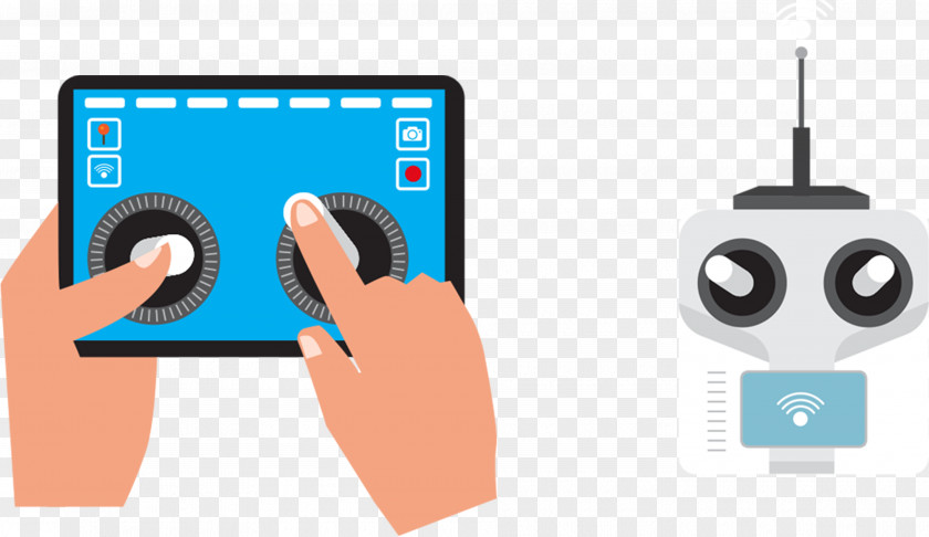 Modern Business Training Joystick Tablet Computer Mobile App Icon PNG
