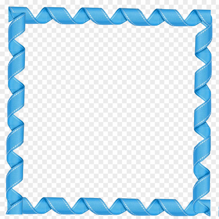 Square Frame Picture Frames Blue Clip Art PNG