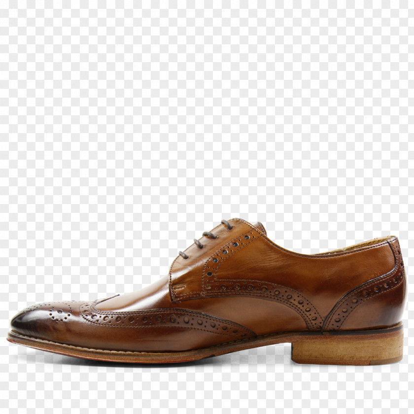 Tanned Derby Shoe Leather Dress Brogue PNG