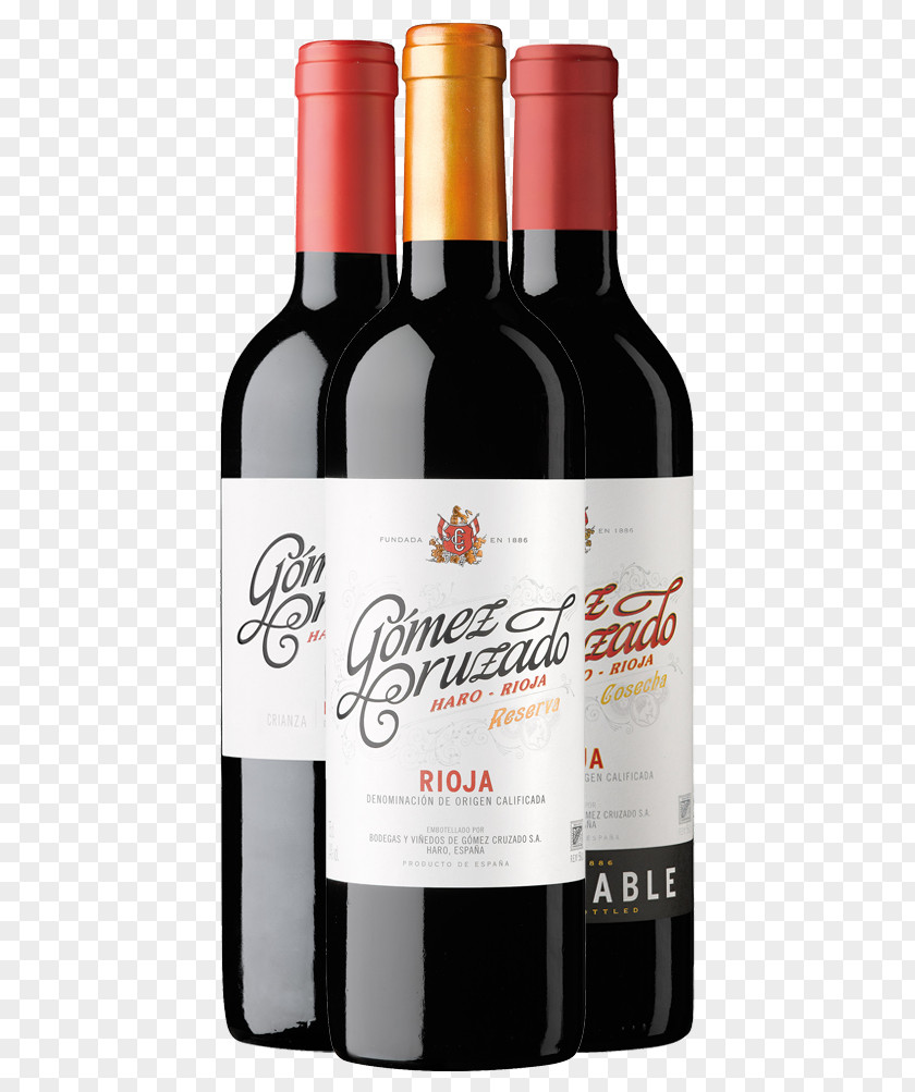 Wine Red Rioja Liqueur Bottle PNG
