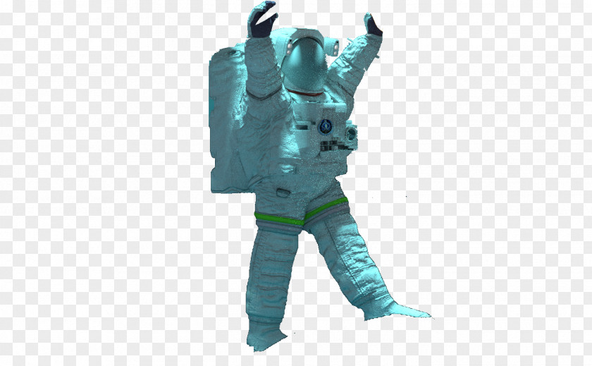 Astronaut 3D Modeling PNG