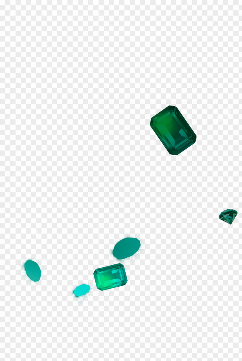 Diamond Green Turquoise Pattern PNG