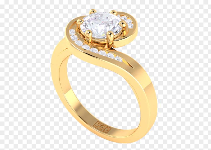 Multiple Diamond Ring Settings Engagement Brilliant Cut PNG