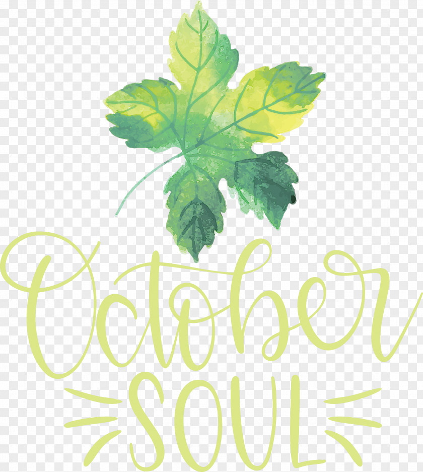 October Soul October PNG