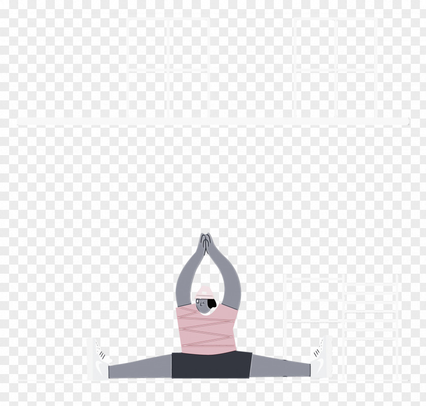 Yoga Mat Line Font Yoga H&m PNG