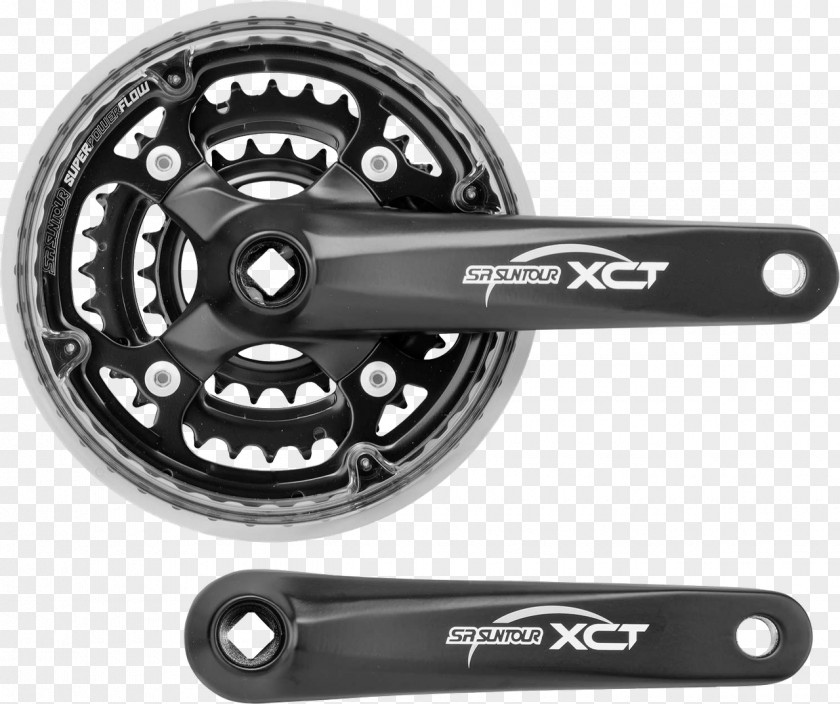 Bicycle Cranks SunTour Connecting Rod Groupset PNG