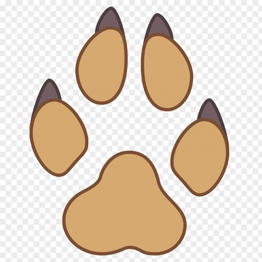 Cat Paw Footprint German Shepherd Clip Art PNG
