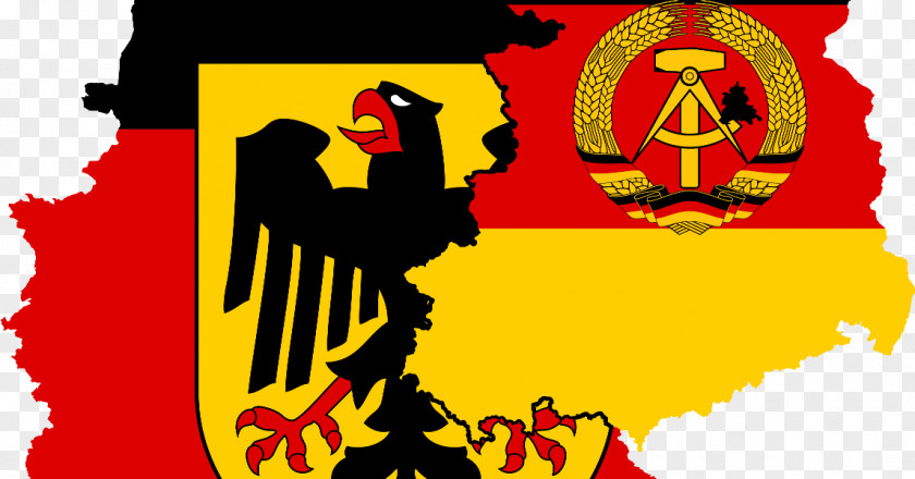 Map West Germany Flag Of Berlin East PNG
