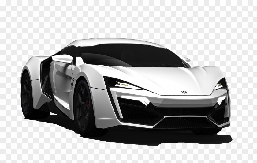 Motor Lykan HyperSport W Motors Car Dubai Show Desktop Wallpaper PNG