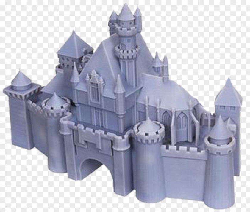 Stereo Model Disney Castle 3D Printing Three-dimensional Space Plastic Printer PNG