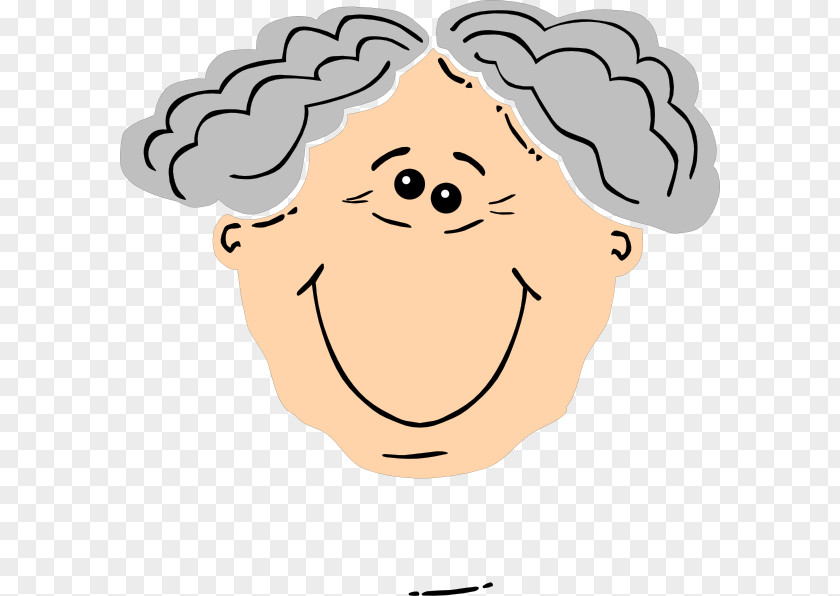 Cartoon Grandfather Cliparts Brown Hair Blond Woman Clip Art PNG