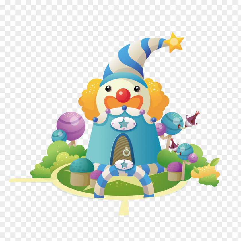 Clown Paradise Cartoon Photography PNG