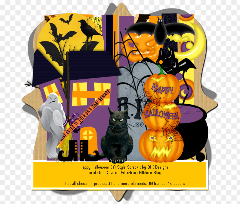 Creative Halloween Download Pumpkin Graphic Design PNG