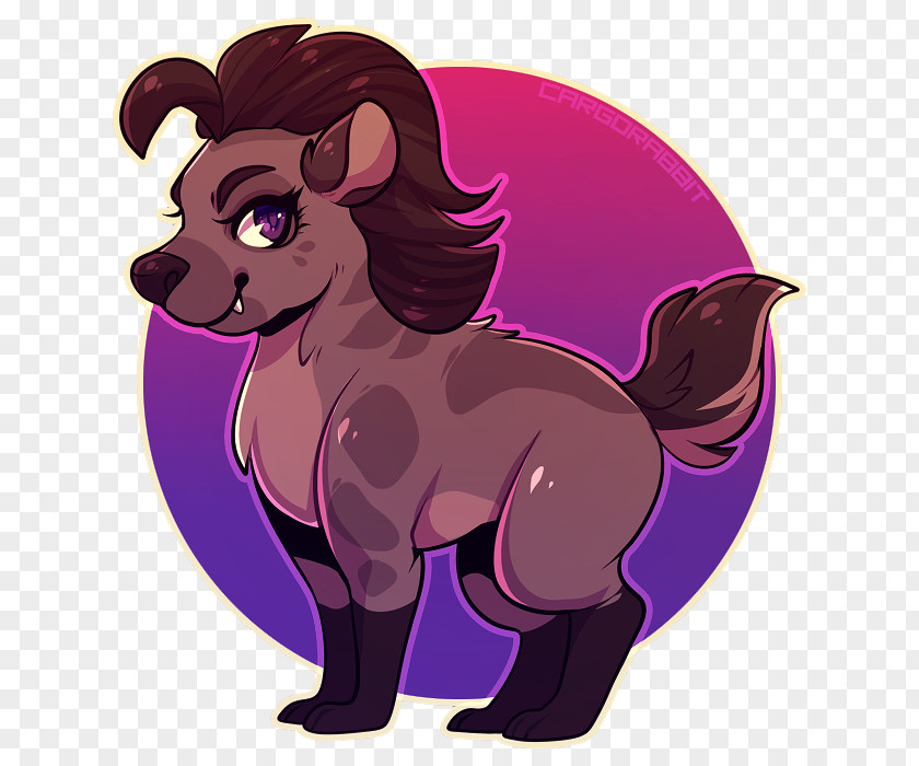 Hyena Pony Bunga Lion Mane PNG