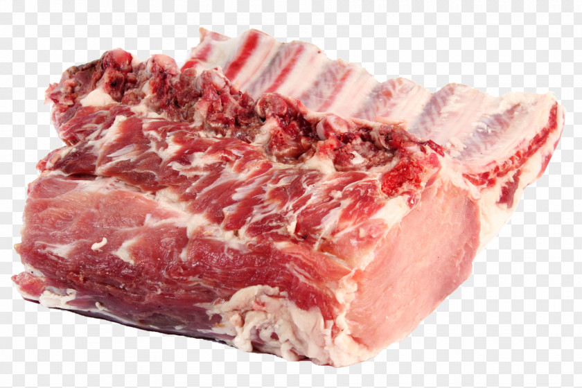 Meat Domestic Pig Pork Ribs Chop PNG