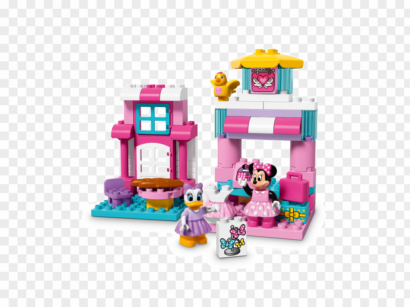Minnie Mouse LEGO 10844 DUPLO Bow-Tique Daisy Duck Lego Duplo Toy PNG