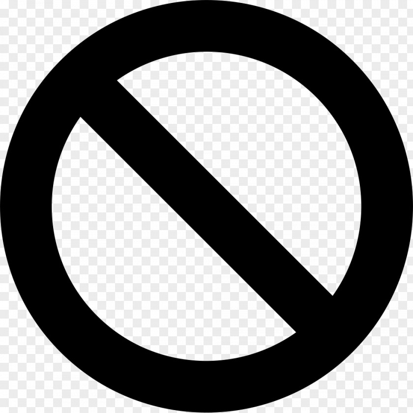 Simbolo Prohibido No Symbol PNG