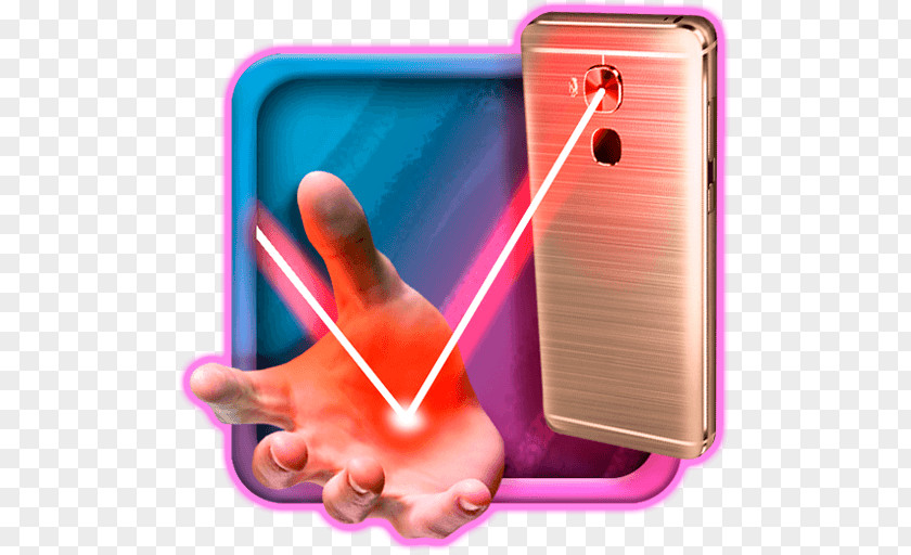 Smartphone Laser Pointer Camera Simulator 100 Beams Funny Prank Electric Screen X PNG