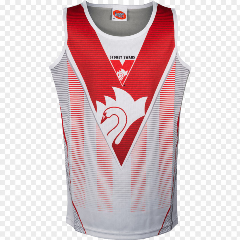 T-shirt Sydney Swans Jersey Australian Football League Sleeveless Shirt PNG