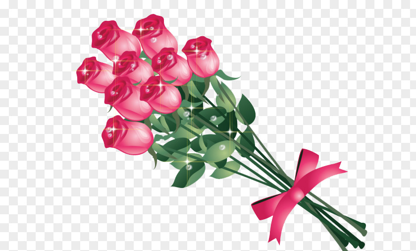 A Bouquet Of Flowers Flower Rose Clip Art PNG