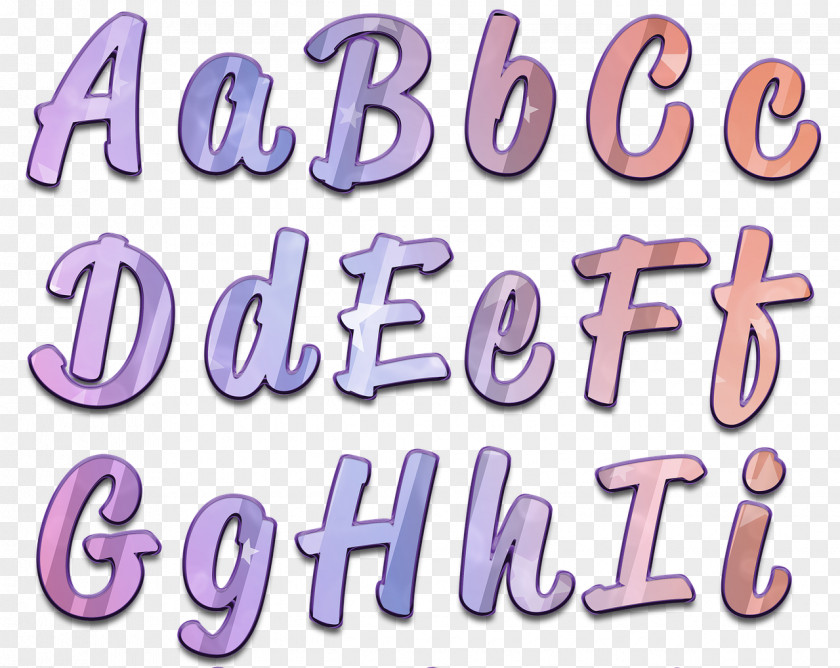 A To Z Alphabets Number Line Clip Art PNG
