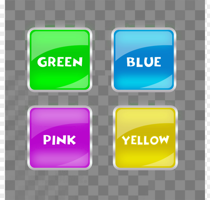 Beautiful Glossy Buttons PSD Graphic Design PNG