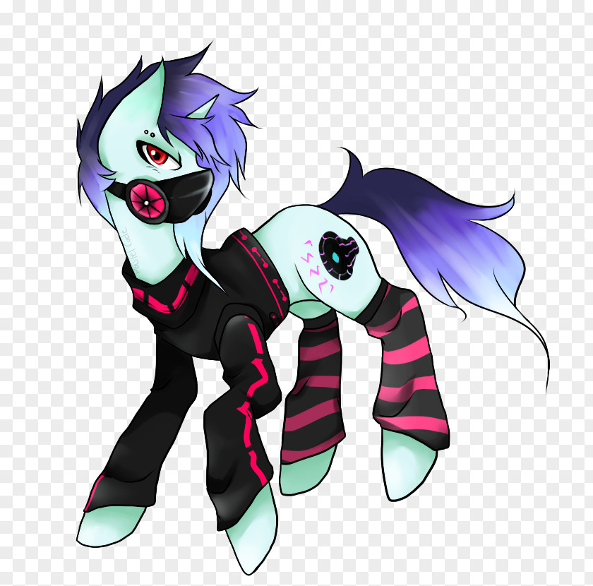 Rave Party Horse Pony Animal Legendary Creature PNG