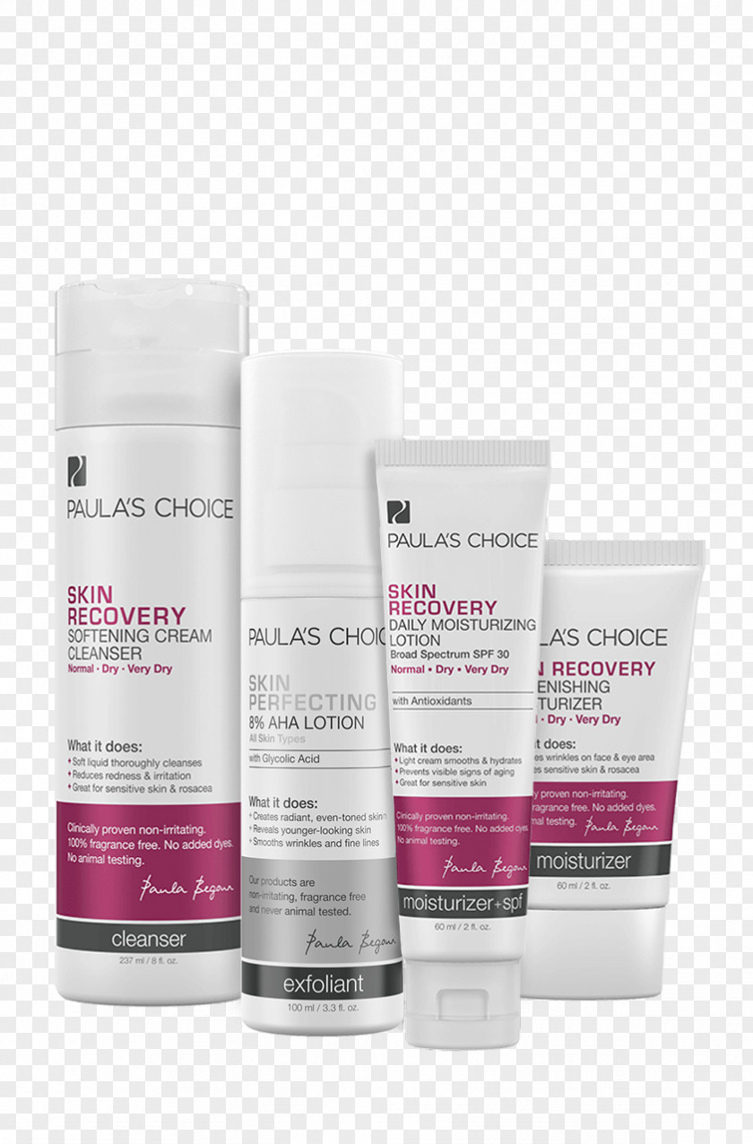 Recovery Lotion Cream Moisturizer Skin Factor De Protección Solar PNG