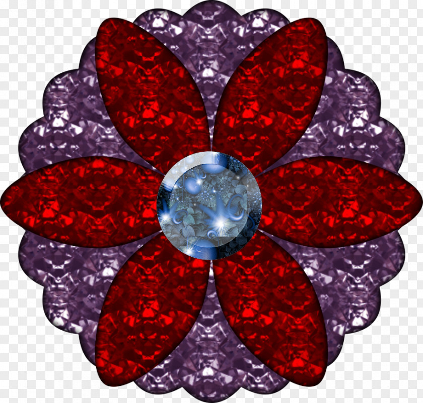 Crystal Flower Desktop Wallpaper Blog Brooch Web Page Petal PNG