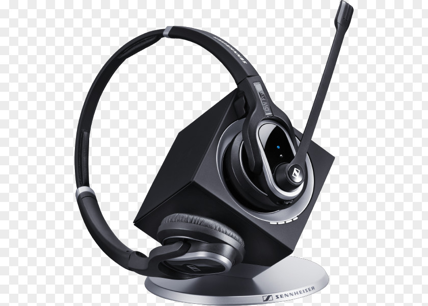 Microphone Sennheiser DW Pro 2 Headset 1/2 Digital Enhanced Cordless Telecommunications PNG