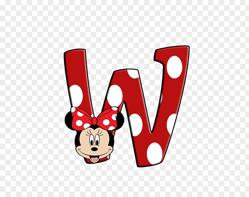 Minnie Mouse Alphabet Atom Clip Art PNG