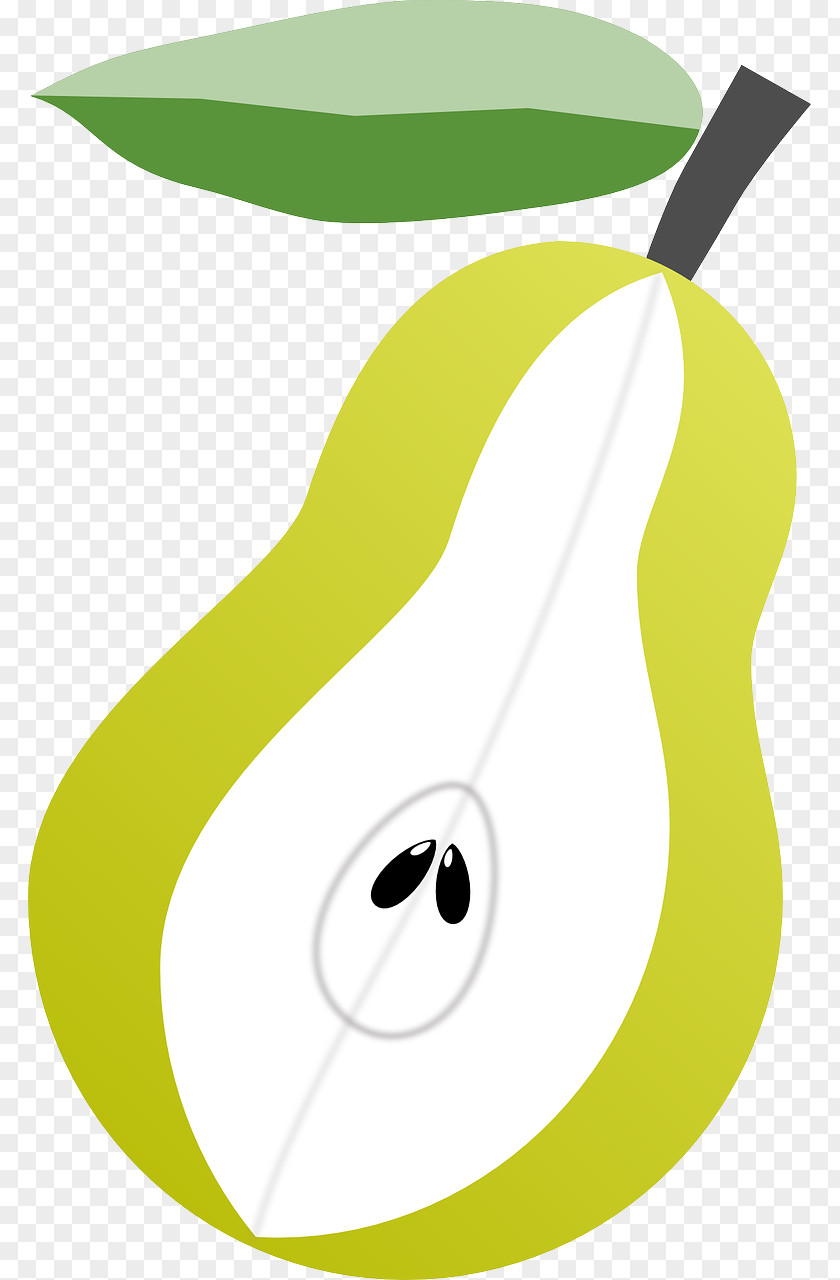 Green Pear Fruit Clip Art PNG