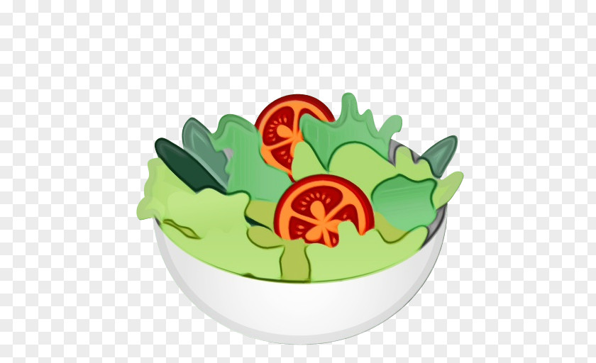 Holly Lettuce Food Emoji PNG