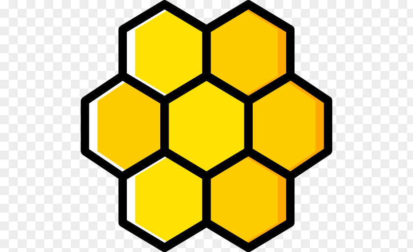 Honeycomb Bee PNG
