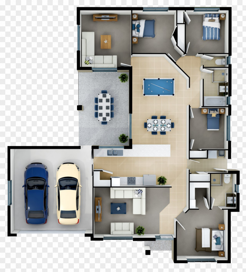 House And Lot Floor Plan Prefabricated Home PNG