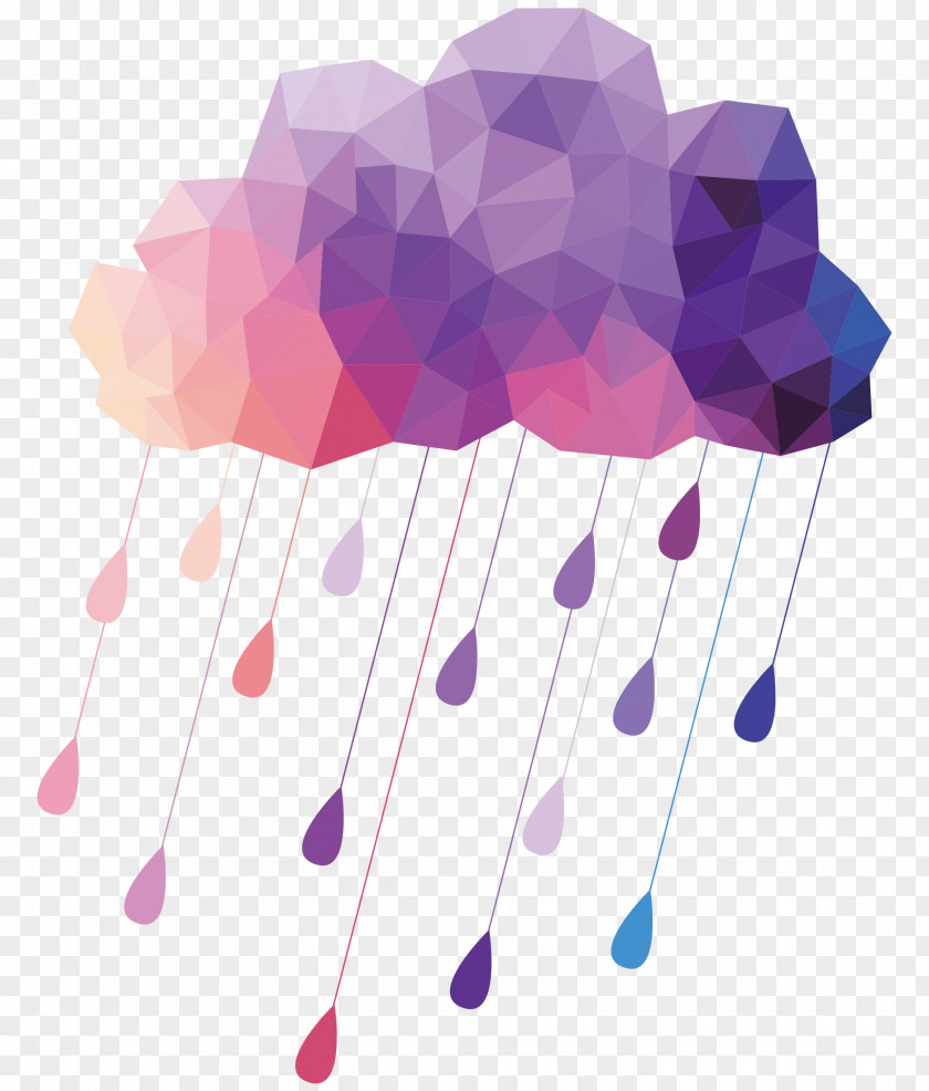 Rainy Day Umbrella Cloud Computing Clip Art Geometry Illustration PNG