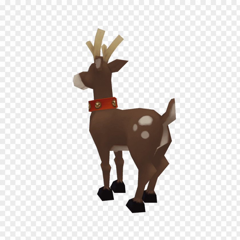 Reindeer Christmas Ornament Tail PNG