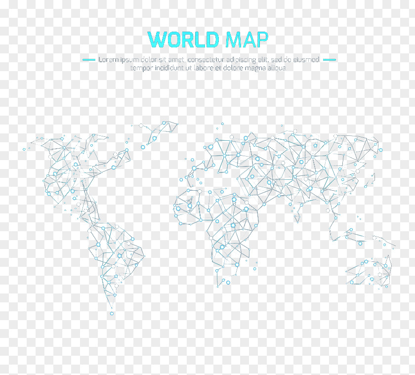 Spot Wired World Map Graphic Design Brand Area Pattern PNG