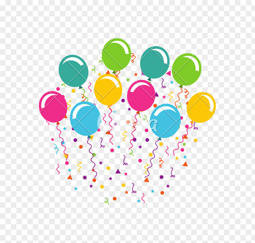 Birthday Party Balloon PNG