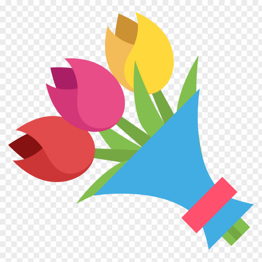 Bouquet Of Flowers Emojipedia Flower Gift PNG