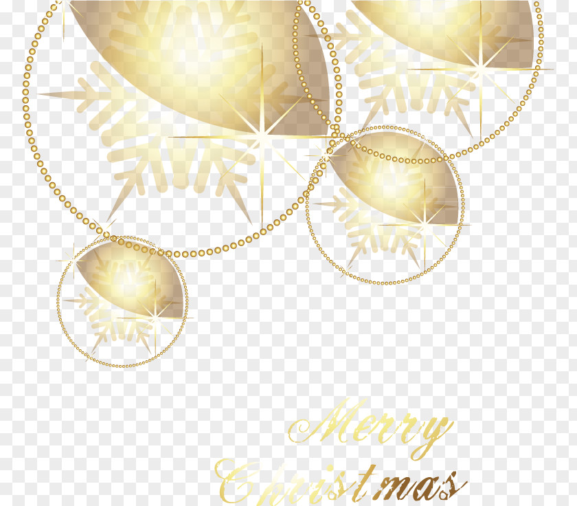 Creative Christmas Yellow Material Pattern PNG